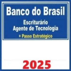 Banco do Brasil (Escriturário - Agente de Tecnologia) Pacote 2025 E